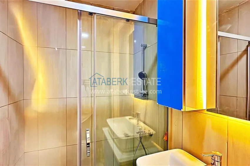 Purchase 1+1 apartment with a fine finish and mountain views — Alanya, Avsallar district 8