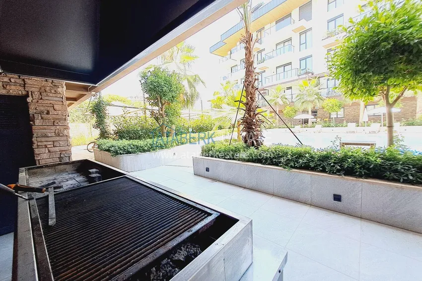 Apartament 1+1 w Alanya, dzielnica Oba, w komfortowym kompleksie 8 