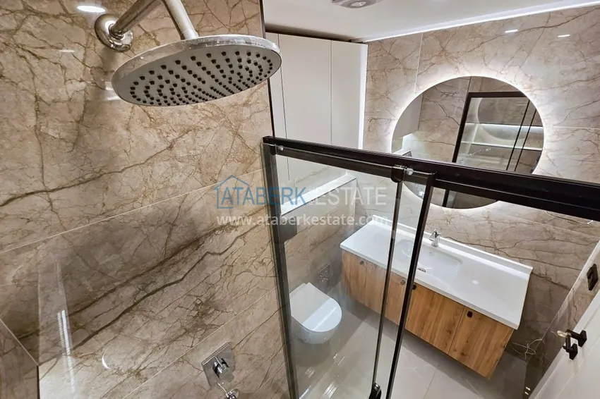 Kupuj Apartament 1+1 w Alanya, dzielnica Oba, w komfortowym kompleksie 8 
