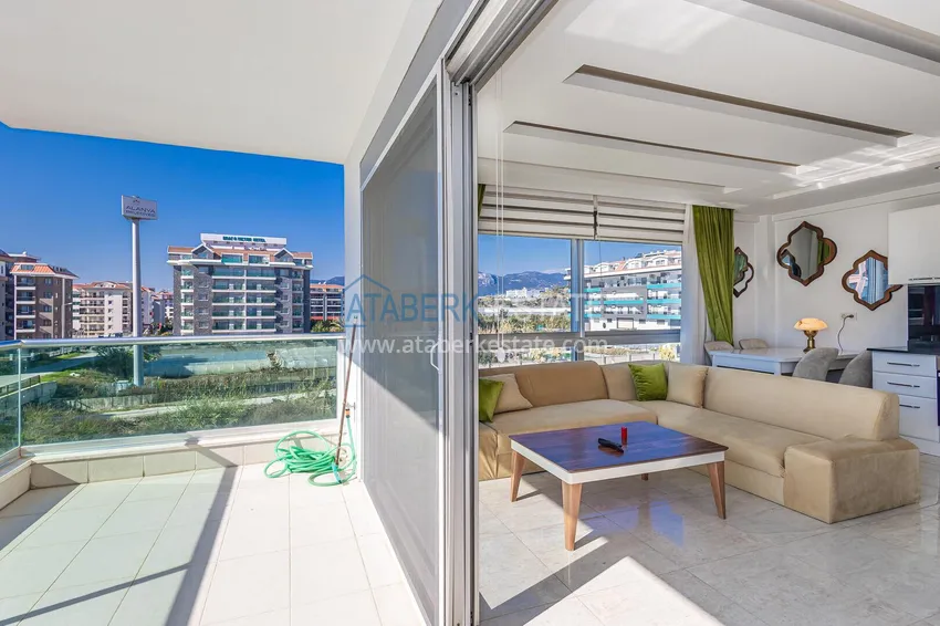 Kupuj Apartament 1+1 z meblami i widokiem na morze — Kestel, Alanya 10 