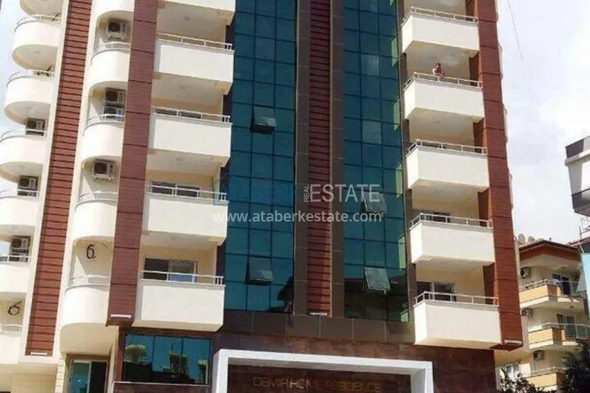 1+1 apartment with furniture and sea view in the center of Alanya - Cleopatra beach area 8