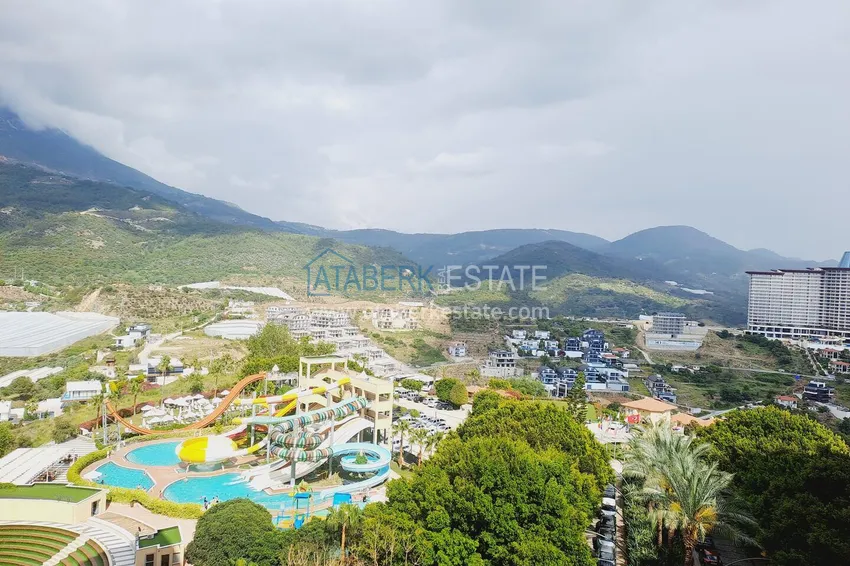 Kupuj Umeblowany apartament z widokiem na góry w legendarnym kompleksie hotelowym - dzielnica Mahmutlar, Alanya 9 