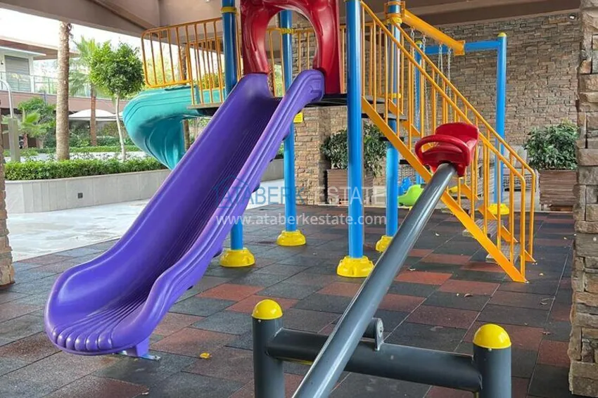 Apartament 1+1 w Alanya, dzielnica Oba, w komfortowym kompleksie 9 