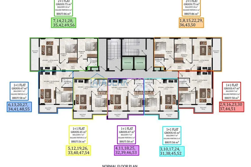 Buy cheap New off-plan project in Avsallar: a residential complex with original architecture 1