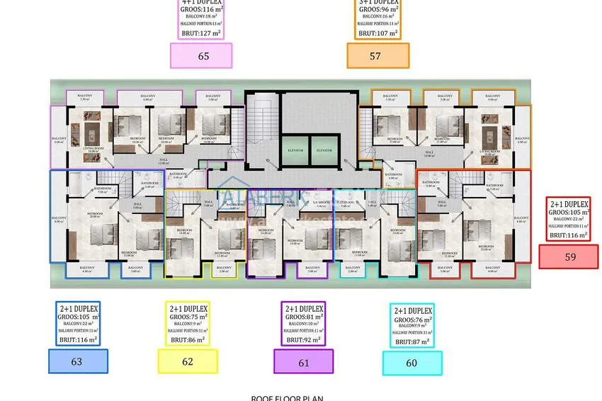 Buy cheap New off-plan project in Avsallar: a residential complex with original architecture 3