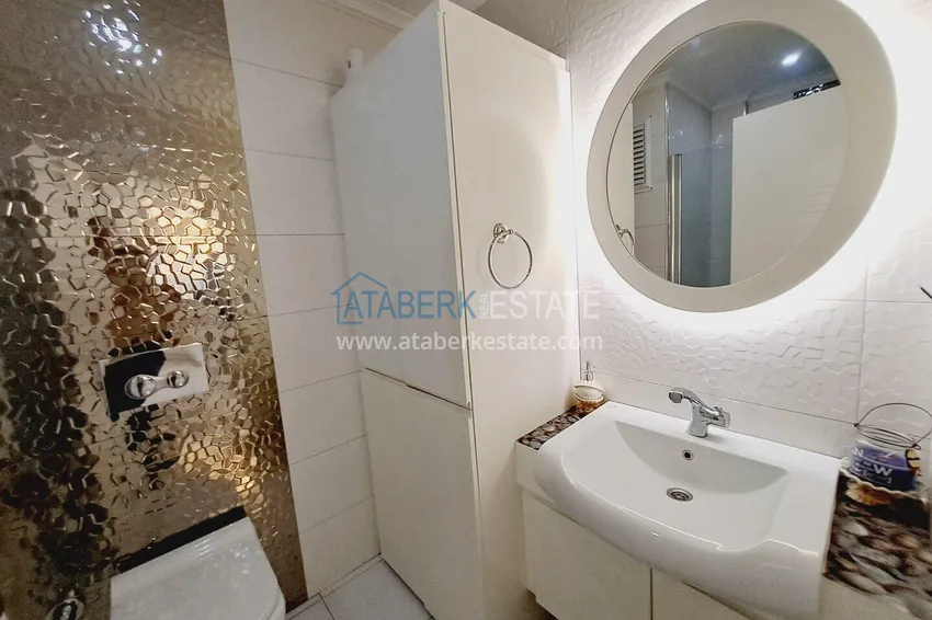 Purchase Furnished apartment 1+1 with sea view in luxury complex - Kargycak, first coast line 11 
