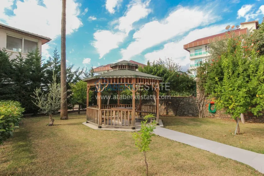 Furnished apartment 1+1 with sea view in luxury complex - Kargycak, first coast line 16 