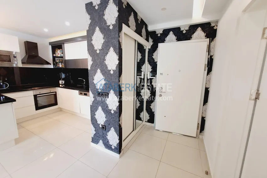 Purchase Furnished apartment 1+1 with sea view in luxury complex - Kargycak, first coast line 1 