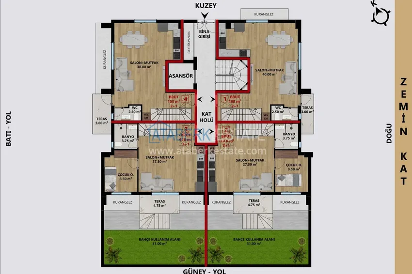 Buy cheap Modern residential complex in Konyaalti, Antalya - under construction 4