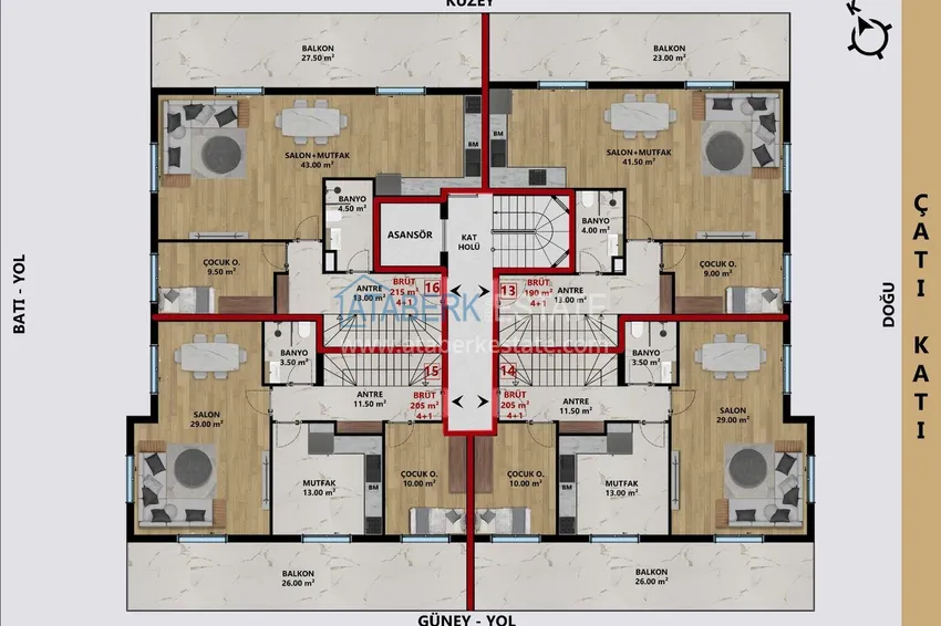 Buy cheap Modern residential complex in Konyaalti, Antalya - under construction 5