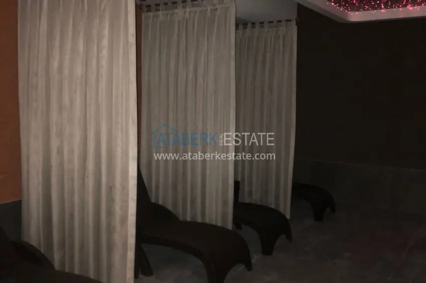 Penthouse-duplex 2+1 with sauna in Konyaalti district, Antalya - complex of comfort segment 17