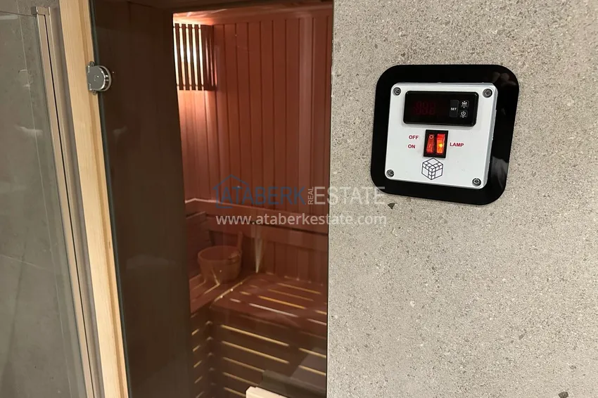 Purchase Stylish duplex-penthouse 3+1 with private sauna - Antalya, Konyaalti area 24