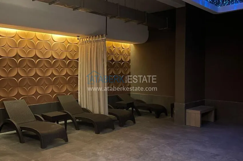 Stylish duplex-penthouse 3+1 with private sauna - Antalya, Konyaalti area 24