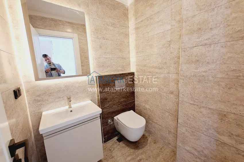 Purchase Penthouse 3+1 duplex in the center of Alanya - real estate for citizenship 16 