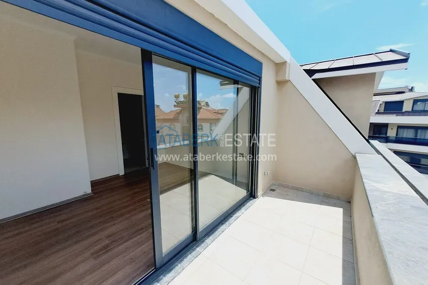Purchase Penthouse 3+1 duplex in the center of Alanya - real estate for citizenship 20 