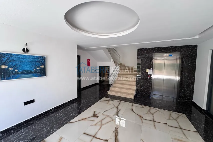Penthouse 2+1 furnished with mountain view in Alanya, Mahmutlar district 13