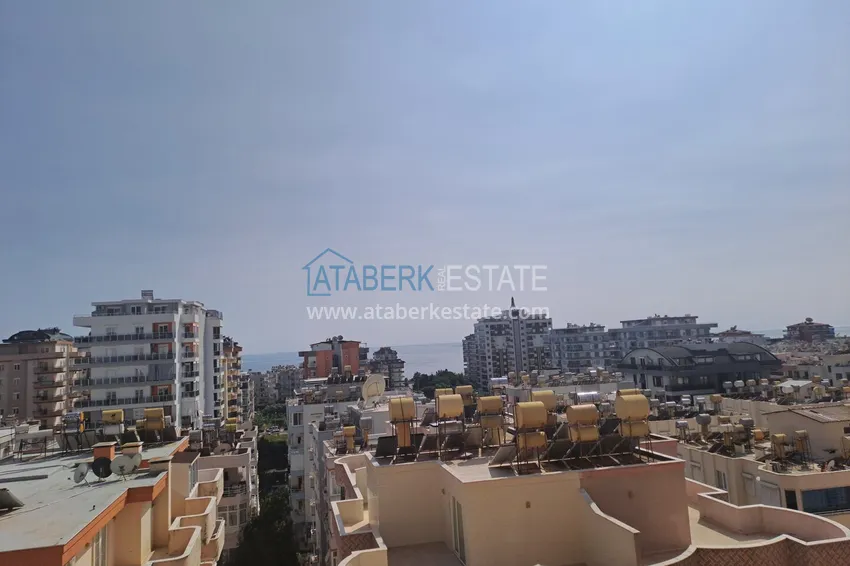 Kupuj Apartament 1+1 z meblami, widokiem na morze i przeszklonym balkonem - Alanya, dzielnica Mahmutlar 11