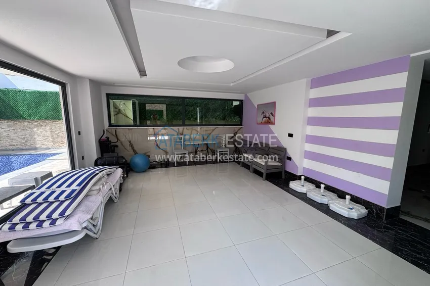 Penthouse 2+1 furnished with mountain view in Alanya, Mahmutlar district 15