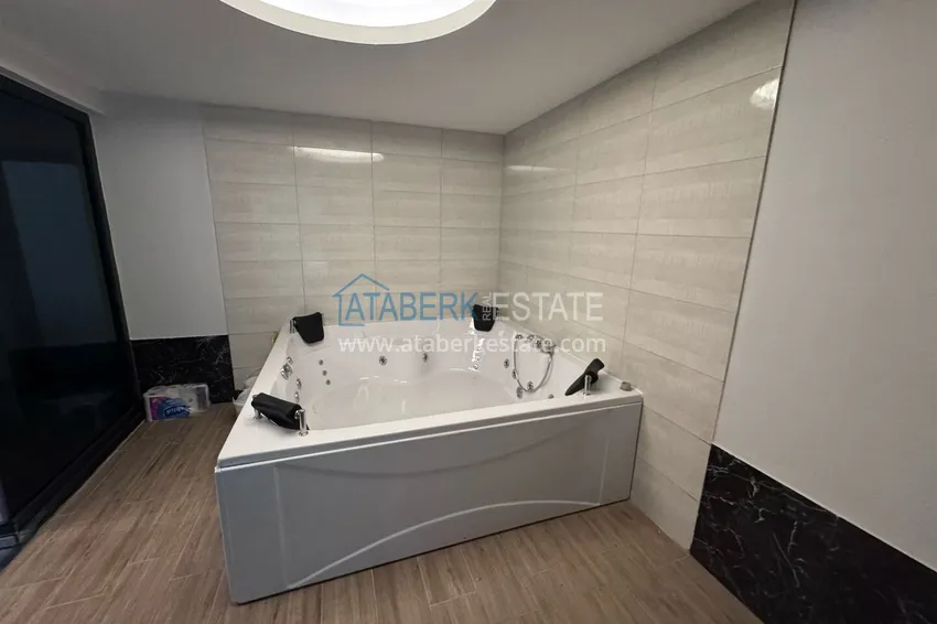 Penthouse 2+1 furnished with mountain view in Alanya, Mahmutlar district 16