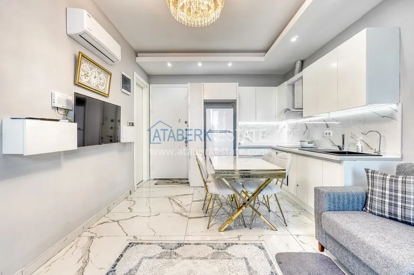 Purchase Cozy apartment 1+1 with furniture, glazed balcony and mountain view - Mahmutlar, Alanya 4