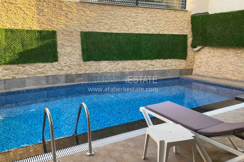 Penthouse 2+1 furnished with mountain view in Alanya, Mahmutlar district 11