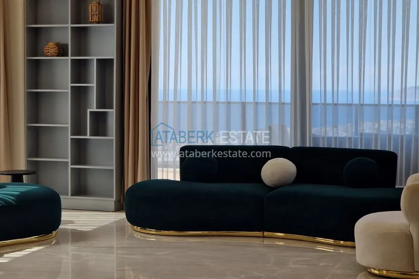 Purchase View three-storey furnished villa in Kargycak, Alanya - suitable for citizenship 5