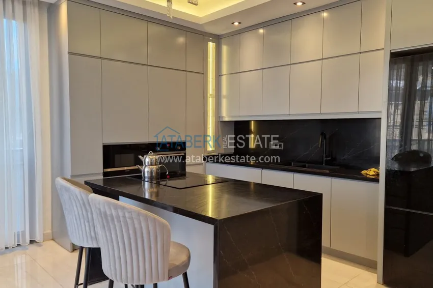 Purchase View three-storey furnished villa in Kargycak, Alanya - suitable for citizenship 6