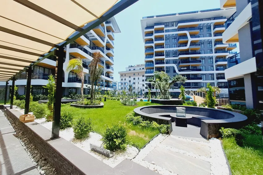 1+1 apartment in a premium complex with five-star hotel concept - Tosmur, Alanya 14