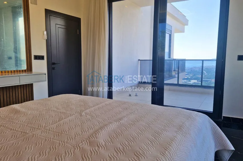 Purchase View three-storey furnished villa in Kargycak, Alanya - suitable for citizenship 9