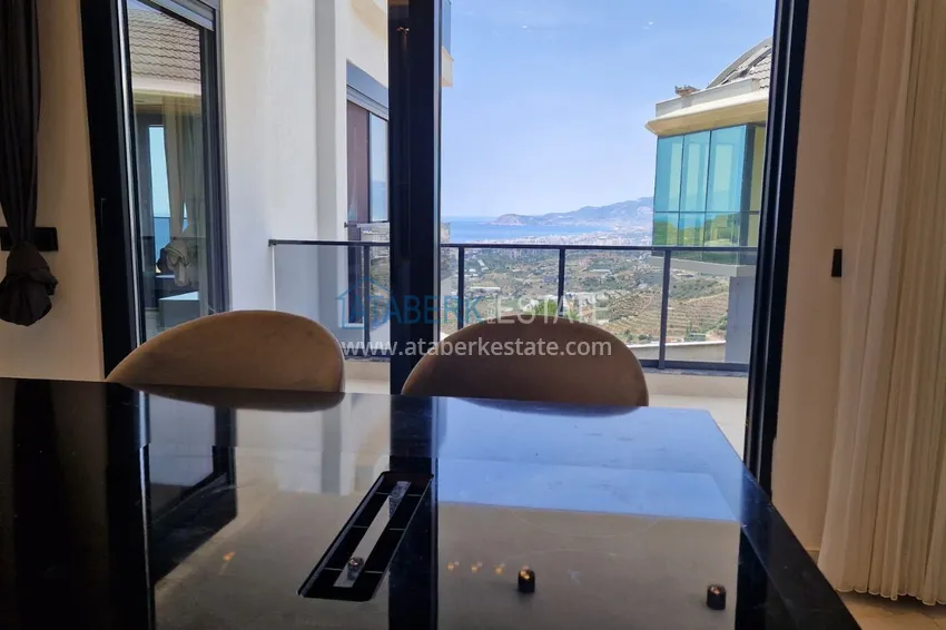 Purchase View three-storey furnished villa in Kargycak, Alanya - suitable for citizenship 14