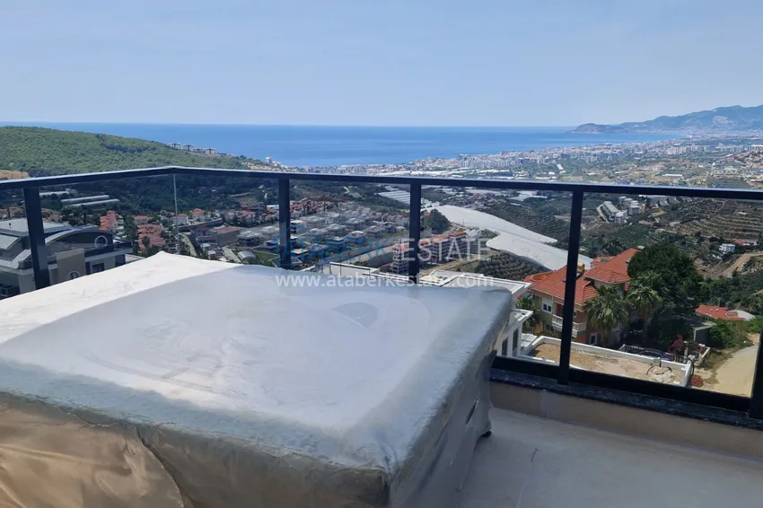 Purchase View three-storey furnished villa in Kargycak, Alanya - suitable for citizenship 21