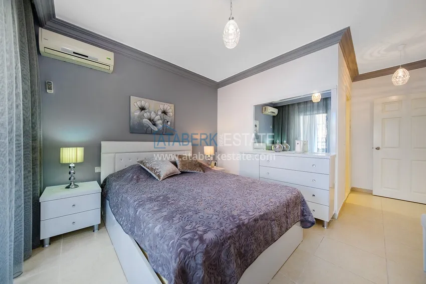 Purchase Apartment 2+1 with furniture is suitable for a residence permit - Alanya, center 10 