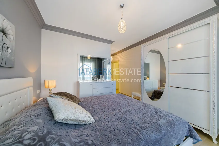 Purchase Apartment 2+1 with furniture is suitable for a residence permit - Alanya, center 11 