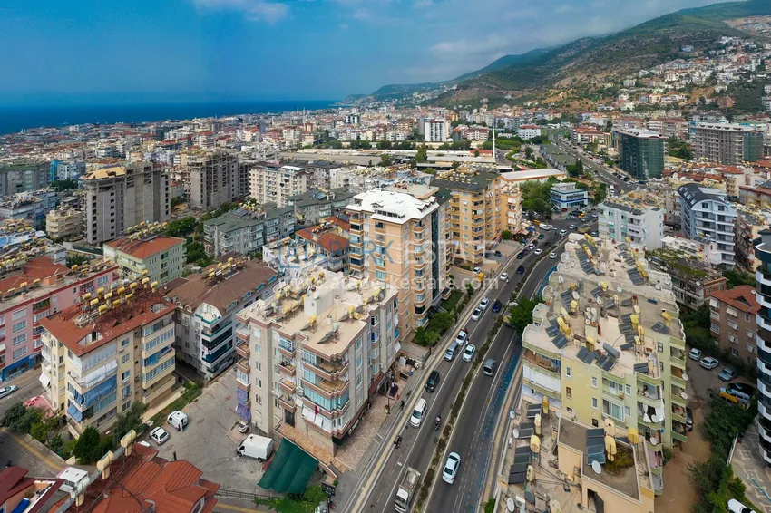 Apartment 2+1 with furniture is suitable for a residence permit - Alanya, center 2 