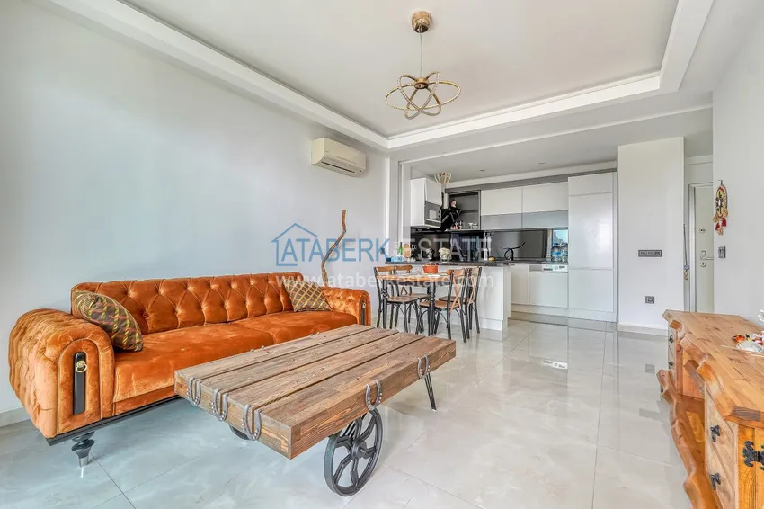 Purchase Furnished apartment with sea view 50 meters from the beach — Kargicak, Alanya 10