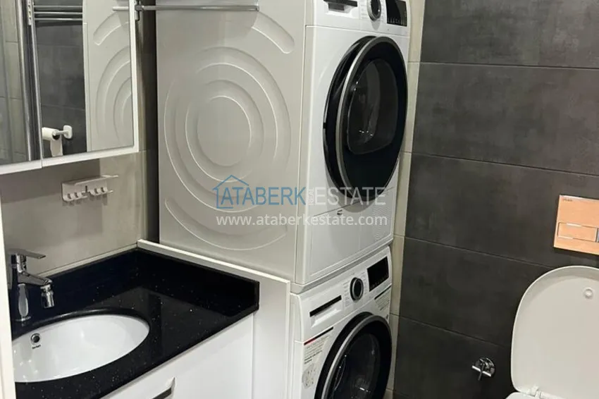 Kupuj Apartament 1+1 umeblowany od właściciela - Alanya, Mahmutlar, przeszklony balkon, strona południowa 10