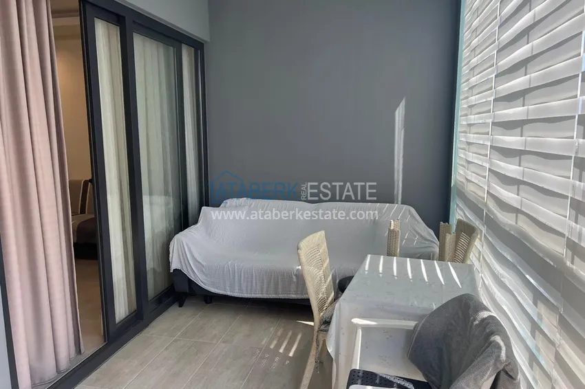 Kupuj Apartament 1+1 umeblowany od właściciela - Alanya, Mahmutlar, przeszklony balkon, strona południowa 12