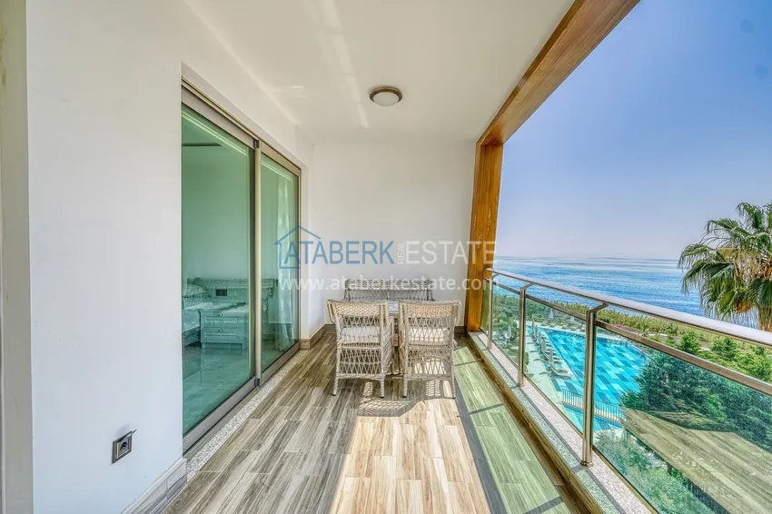 Purchase Furnished apartment with sea view 50 meters from the beach — Kargicak, Alanya 15