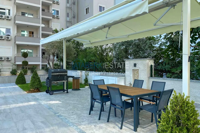 Apartment 1+1 furnished from the owner - Alanya, Mahmutlar, glazed balcony, south side 14 