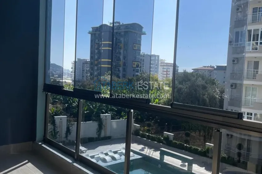 Kupuj Apartament 1+1 umeblowany od właściciela - Alanya, Mahmutlar, przeszklony balkon, strona południowa 16