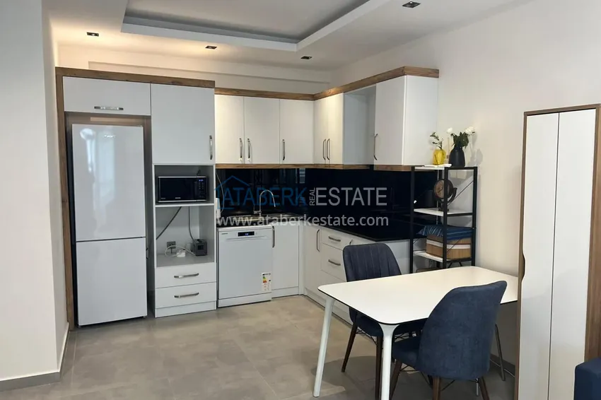 Kupuj Apartament 1+1 umeblowany od właściciela - Alanya, Mahmutlar, przeszklony balkon, strona południowa 4