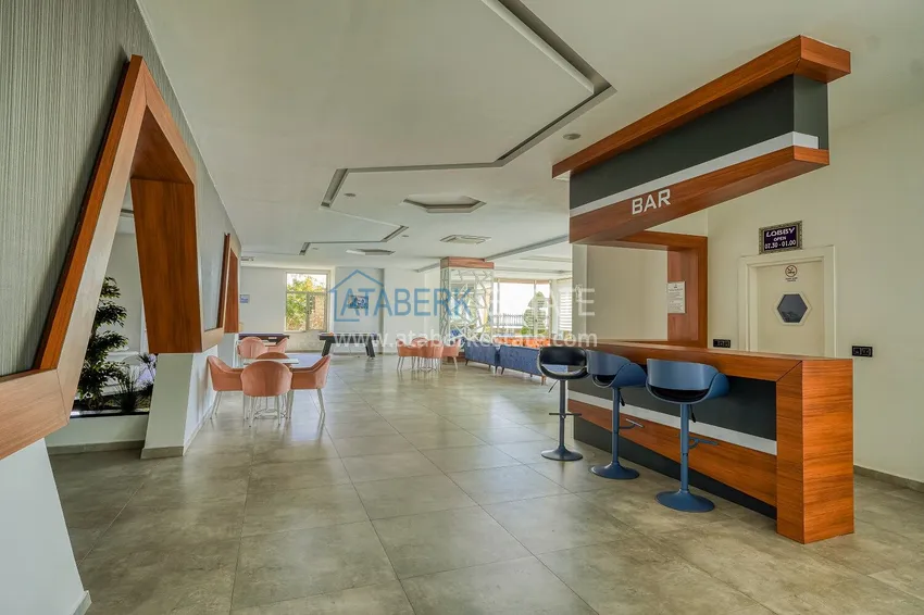 Furnished apartment with sea view 50 meters from the beach — Kargicak, Alanya 6