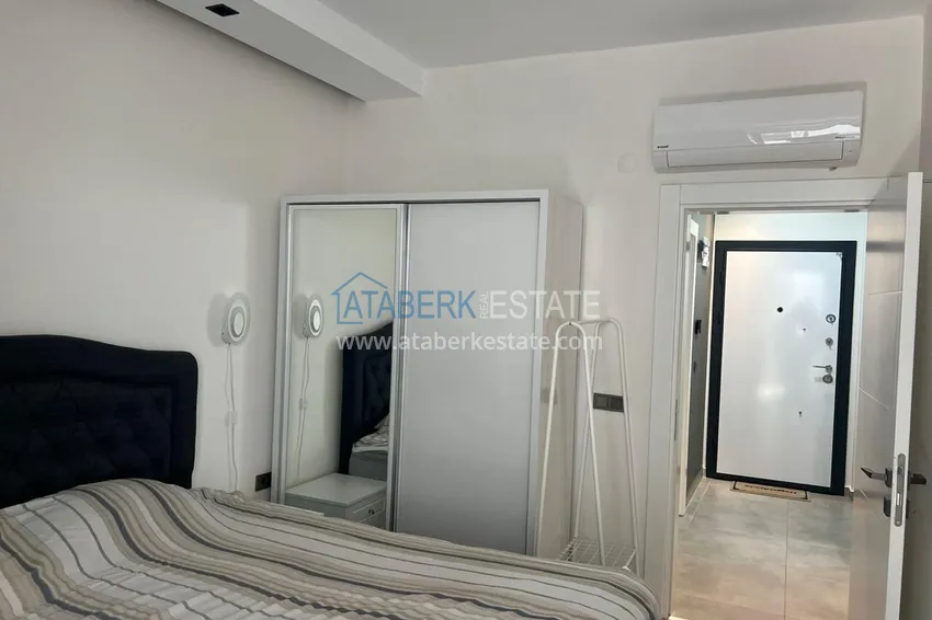 Kupuj Apartament 1+1 umeblowany od właściciela - Alanya, Mahmutlar, przeszklony balkon, strona południowa 9