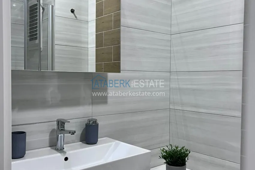 Kupuj Umeblowany apartament 1+1 z widokiem na przyrodę - Avsallar, Alanya, od właściciela 15