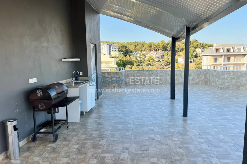 Umeblowany apartament 1+1 z widokiem na przyrodę - Avsallar, Alanya, od właściciela 15