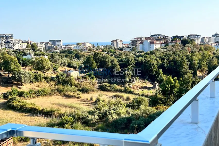 Umeblowany apartament 1+1 z widokiem na przyrodę - Avsallar, Alanya, od właściciela 16