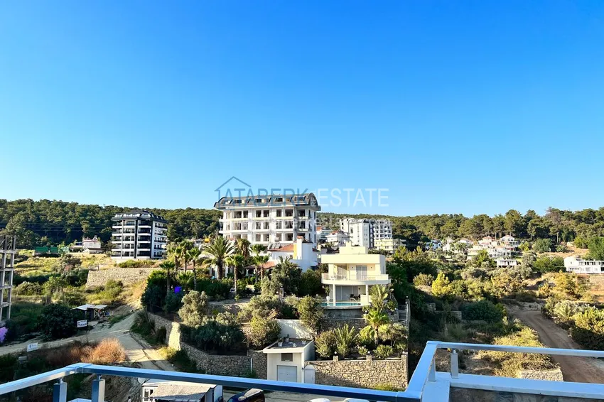Umeblowany apartament 1+1 z widokiem na przyrodę - Avsallar, Alanya, od właściciela 17