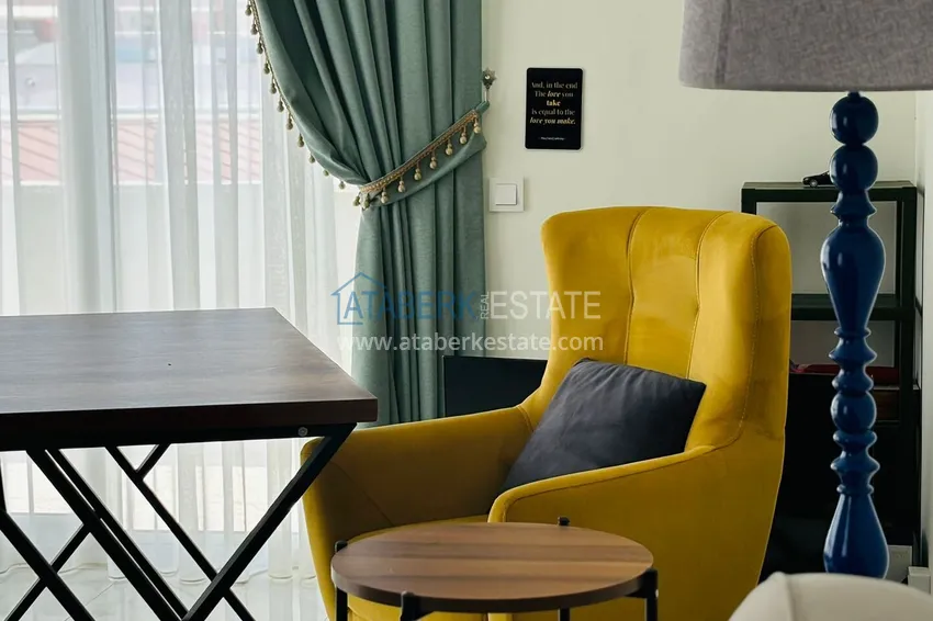 Purchase 4+1 duplex penthouse in an ultra-luxury complex with a private beach — Alanya, Kestel 3