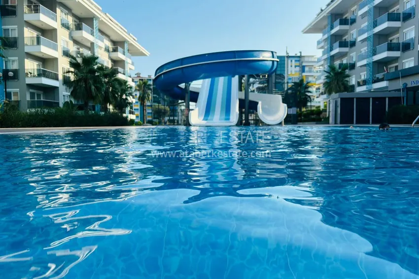 4+1 duplex penthouse in an ultra-luxury complex with a private beach — Alanya, Kestel 5