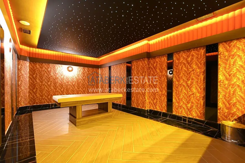 1+1 apartment in a premium complex at the final stage of construction — Tosmur district, Alanya 10